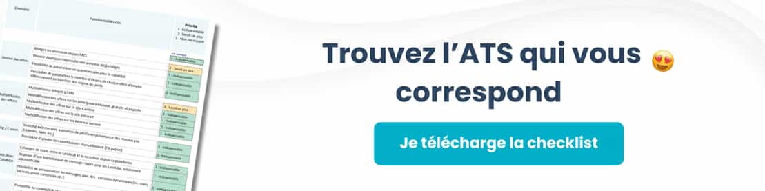 checklist pour trouver un ATS