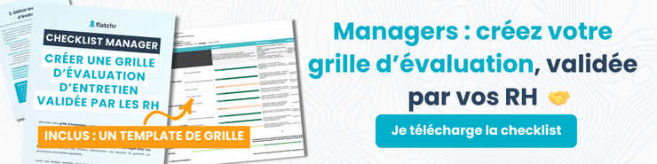 grille d'évaluation candidat manager checklist