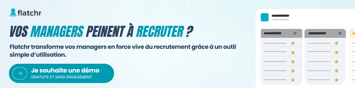 difficile de recruter pour les managers flatchr