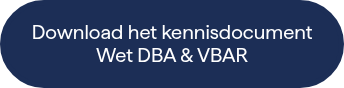Download het kennisdocument Wet DBA & VBAR