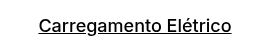 <p><span style="text-decoration: underline; font-size: 18px;"><span style="color: #000000; text-decoration: underline;">Carregamento Elétrico</span></span></p>