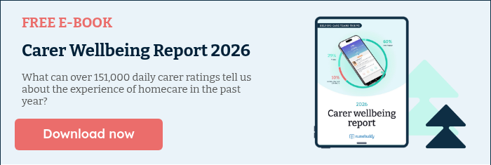 FREE E-BOOK &nbsp; Carer Wellbeing Report 2026 &nbsp; What can over 151,000 daily carer ratings tell us about the experience of homecare in the past year?&nbsp;