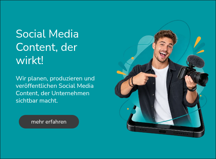 Social Media Content, der wirkt! Wir planen, produzieren und veröffentlichen Social Media Content, der zu Ihrem Unternehmen passt.