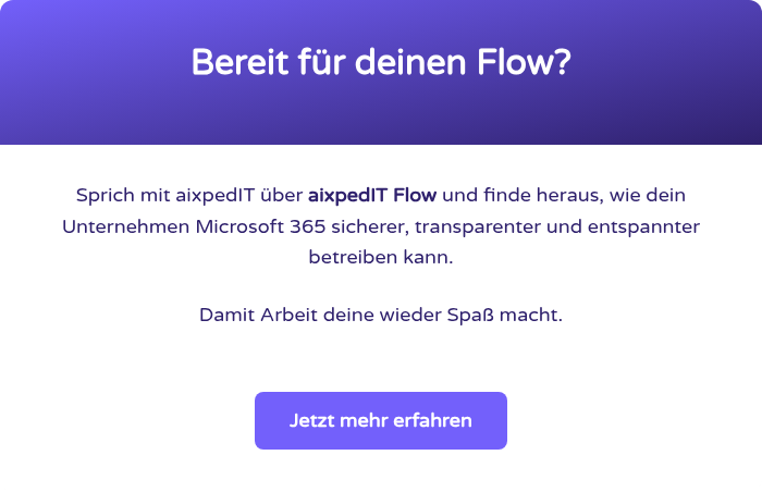 Bereit für deinen Flow?