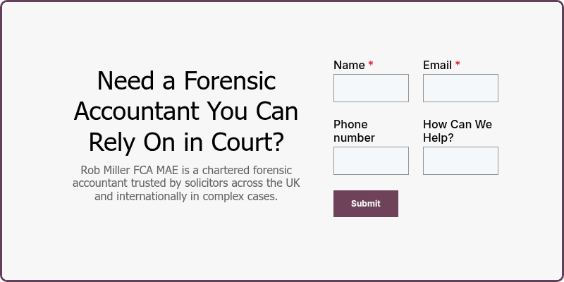 Need a Forensic Accountant You Can Rely On in Court?