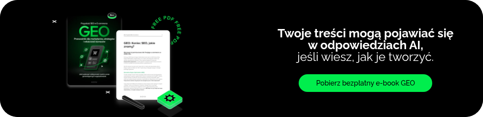 E-book GEO - Przyszłość SEO w E-commerce