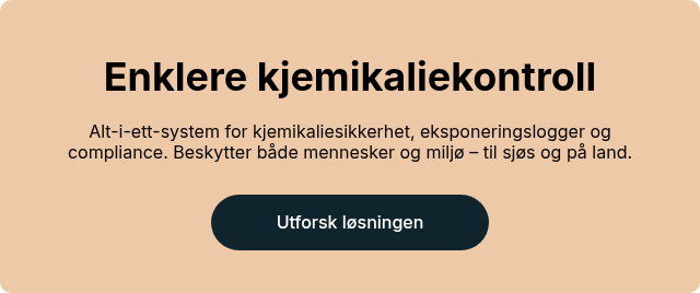 Enklere kjemikaliekontroll