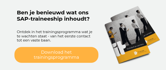 Ben je benieuwd wat ons SAP-traineeship inhoudt?  