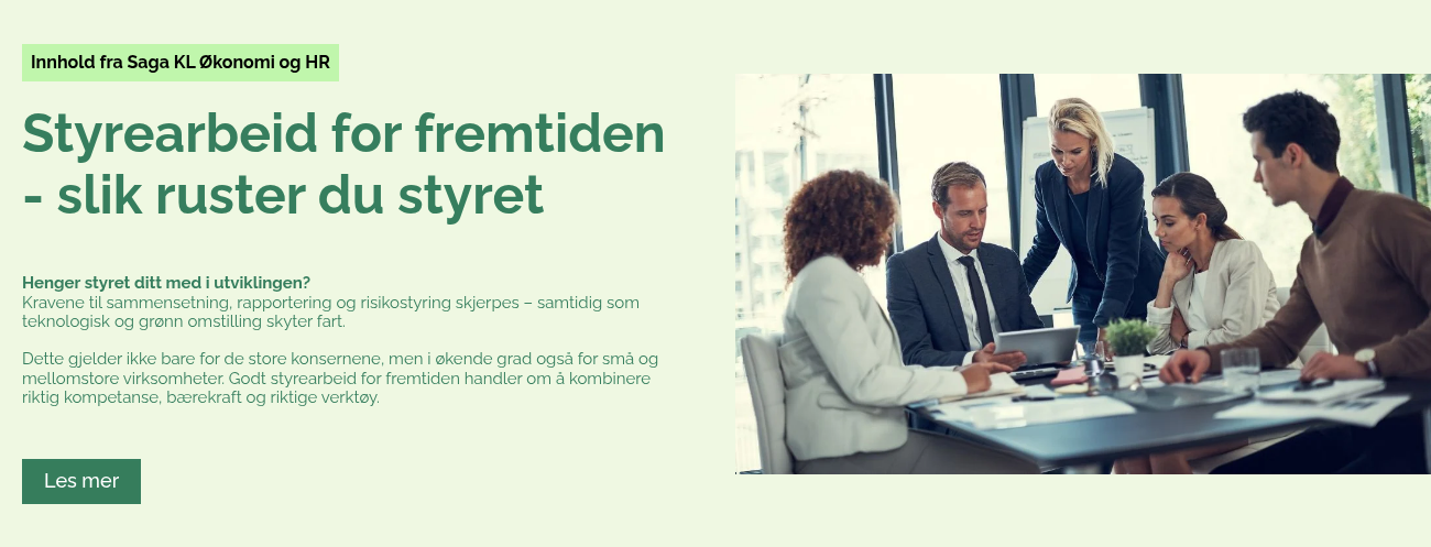 Innhold fra Saga KL Økonomi og HR