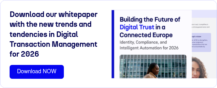 Download our whitepaper with the new trends and tendencies in Digital Transaction Management for 2026
