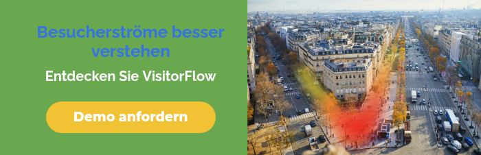 Besucherströme besser verstehen Entdecken Sie&nbsp;VisitorFlow &nbsp;