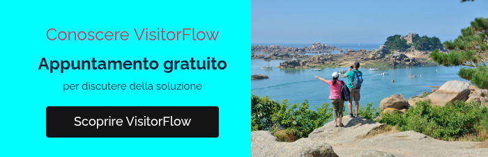 Conoscere&nbsp;VisitorFlow Appuntamento gratuito per discutere della soluzione &nbsp;