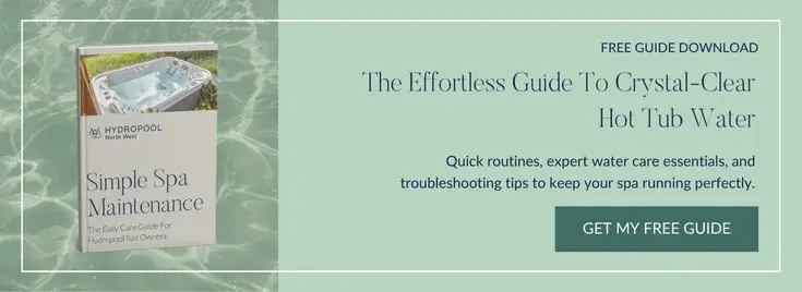 Download your guide to simple spa maintenance by Hydropool North West here