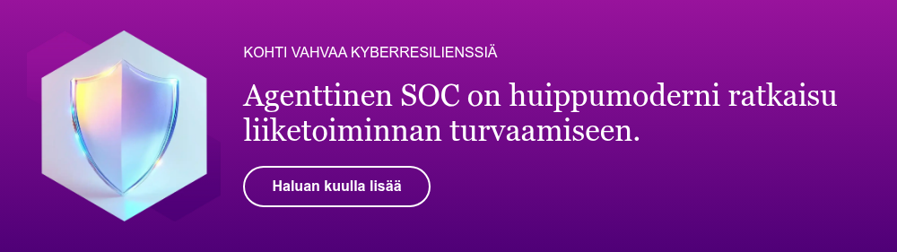 Tutustu agenttiseen SOCiin!