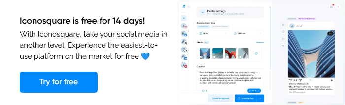 Iconosquare is free for 14 days! With Iconosquare, take your social media in another level. Experience the easiest-to-use platform on the market for free ��{{ include_custom_fonts({"Gilroy":["Audacieux","Moyen","Semi-gras"]}) }}
