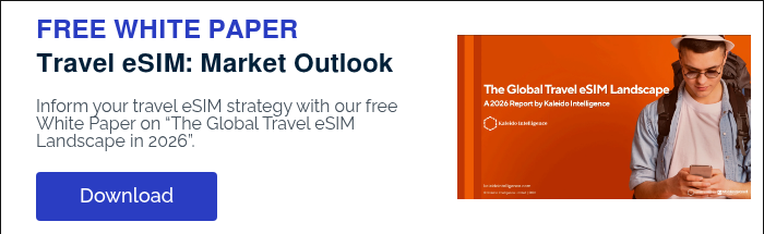 FREE WHITE PAPER Travel eSIM: Market Outlook Inform your travel eSIM strategy with our free White Paper on “The Global Travel eSIM Landscape in 2025”.
