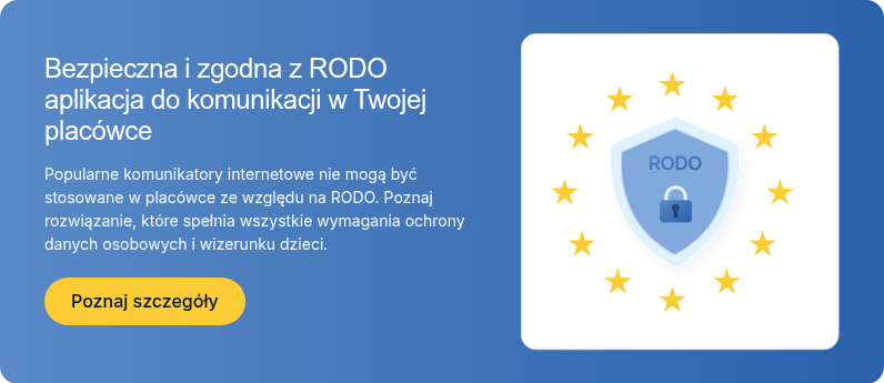Bezpieczna i zgodna z RODO aplikacja do komunikacji w Twojej plac&oacute;wce