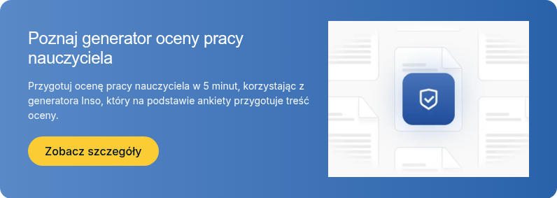 Poznaj generator oceny pracy nauczyciela