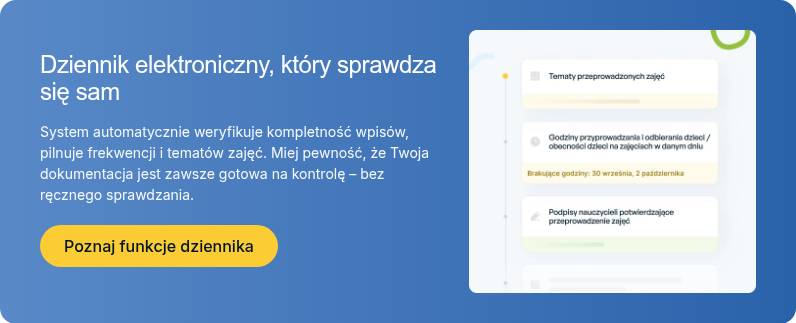 Dziennik elektroniczny, kt&oacute;ry sprawdza się sam