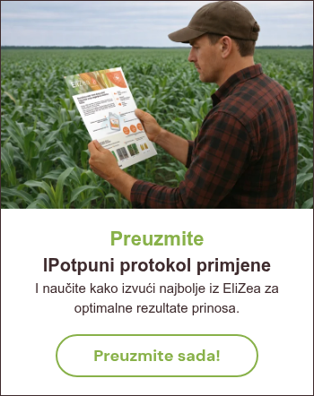 agriculteur lisant fiche technique EliGrain-a horizontal