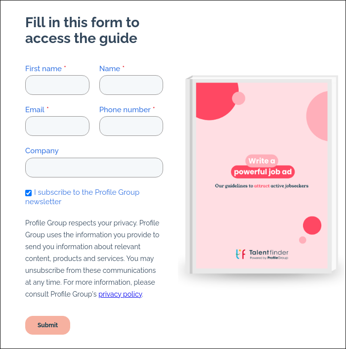 Form CTA