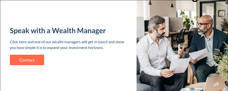 Speak with a Wealth Manager &nbsp; Find out how to best navigate your investments & speak with an Anchor expert today! &nbsp;