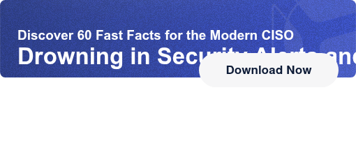 Discover 60 Fast Facts for the Modern CISODrowning in Security Alerts and  Decision Fatigue? Download Now