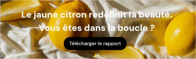 Le jaune citron redéfinit la beauté. Vous êtes dans la boucle ?
