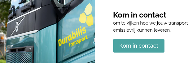 close-up elektrische vrachtwagen voorkant