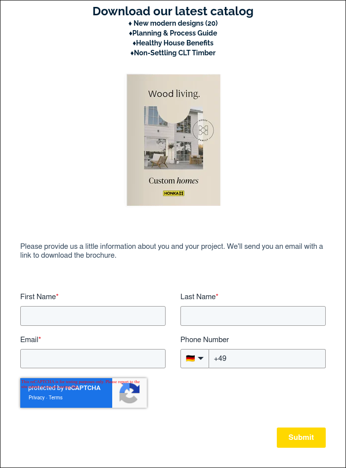 Download our latest catalog ♦ New modern designs (20) ♦Planning & Process Guide ♦Healthy House Benefits ♦Non-Settling CLT Timber  
