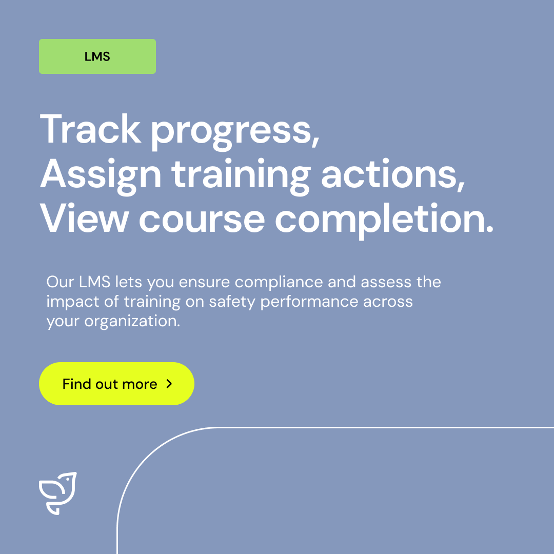 Square CTA leading to software page for EcoOnlines LMS