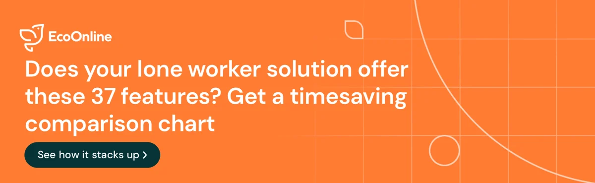 get your copy of a Lone Worker Comparison Chart