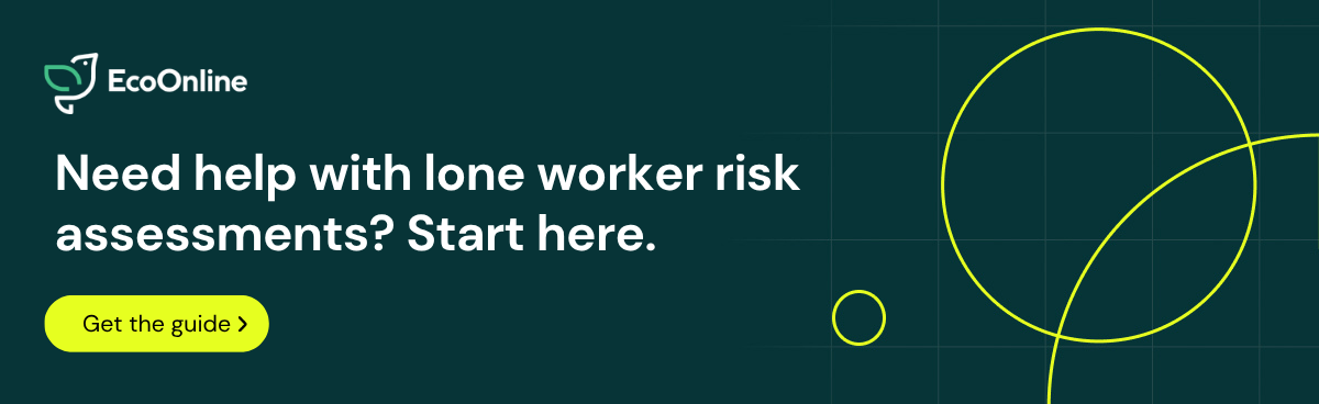 lone worker risk assessment guide