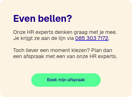Even bellen?