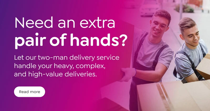 Two-man delivery CTA