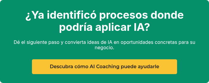 ¿Ya identificó procesos donde podría aplicar IA?