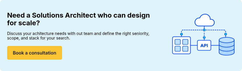 Need a Solutions Architect who can design for scale?