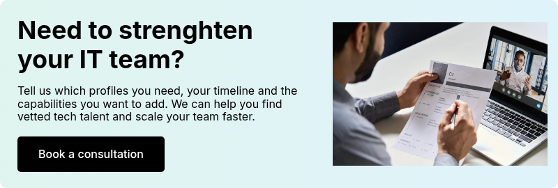 Need to strenghten your IT team?