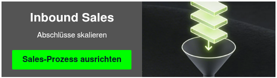 Inbound Sales Abschlüsse skalieren &nbsp;