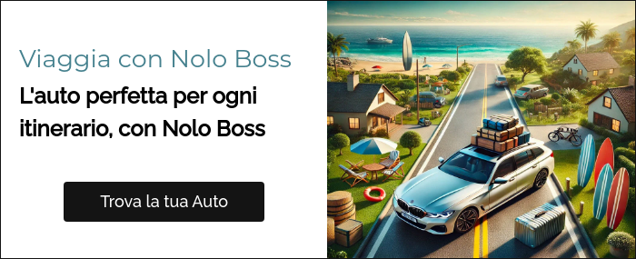Viaggia con Nolo Boss L'auto perfetta per ogni itinerario, con Nolo Boss    