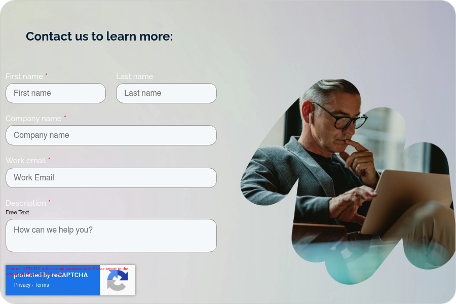 Contact us to learn more:    