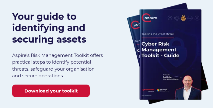 Your guide to identifying and securing assets Aspire's Risk Management Toolkit offers practical steps to identify potential threats, safeguard your organisation and secure operations. &nbsp;