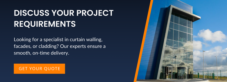 Discuss your project requirements with specialist facade contractors at Advanced Glass today.