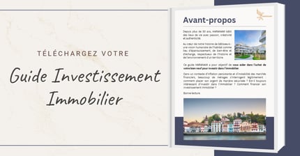 Téléchargez votre guide sur l'investissement immobilier
