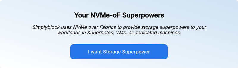 Your NVMe-oF Superpowers