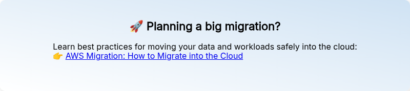 �� Planning a big migration?