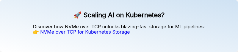 �� Scaling AI on Kubernetes?