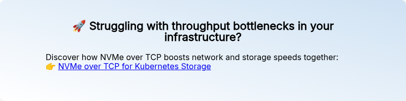 �� Struggling with throughput bottlenecks in your infrastructure?
