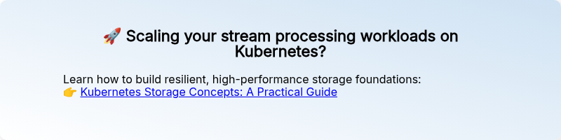 �� Scaling your stream processing workloads on Kubernetes?