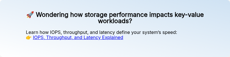 �� Wondering how storage performance impacts key-value workloads?